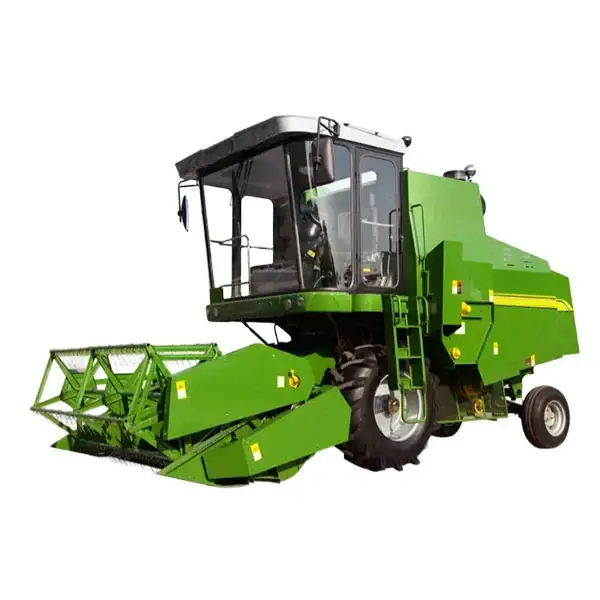 Combineer oogstster en katoenen picker